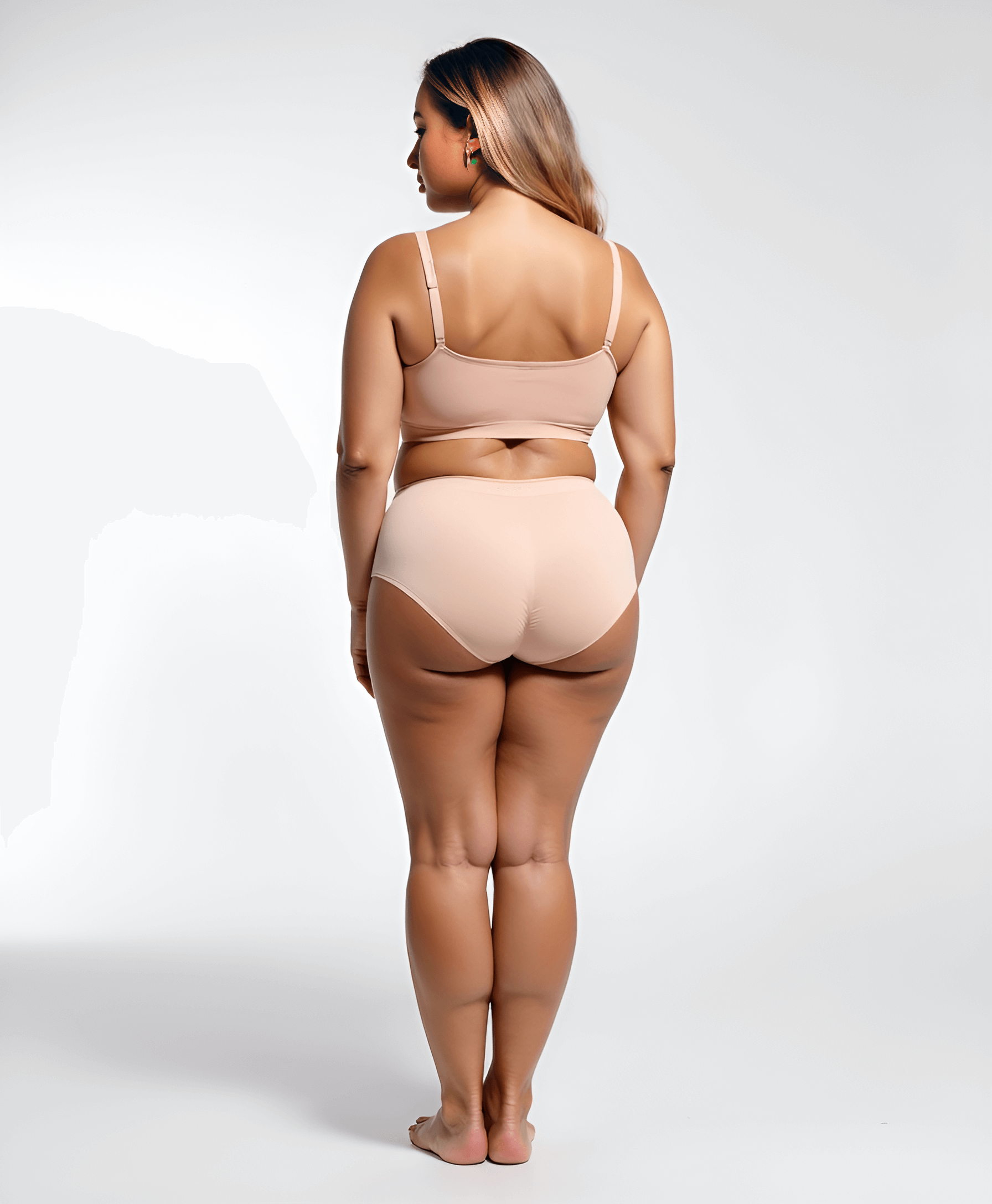 Smooth seamless comfort bra without a bracket