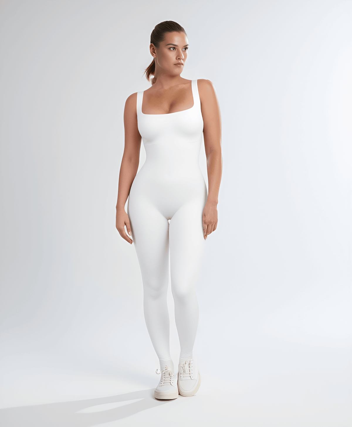 Shapewear-Jumpsuit ohne Ärmel