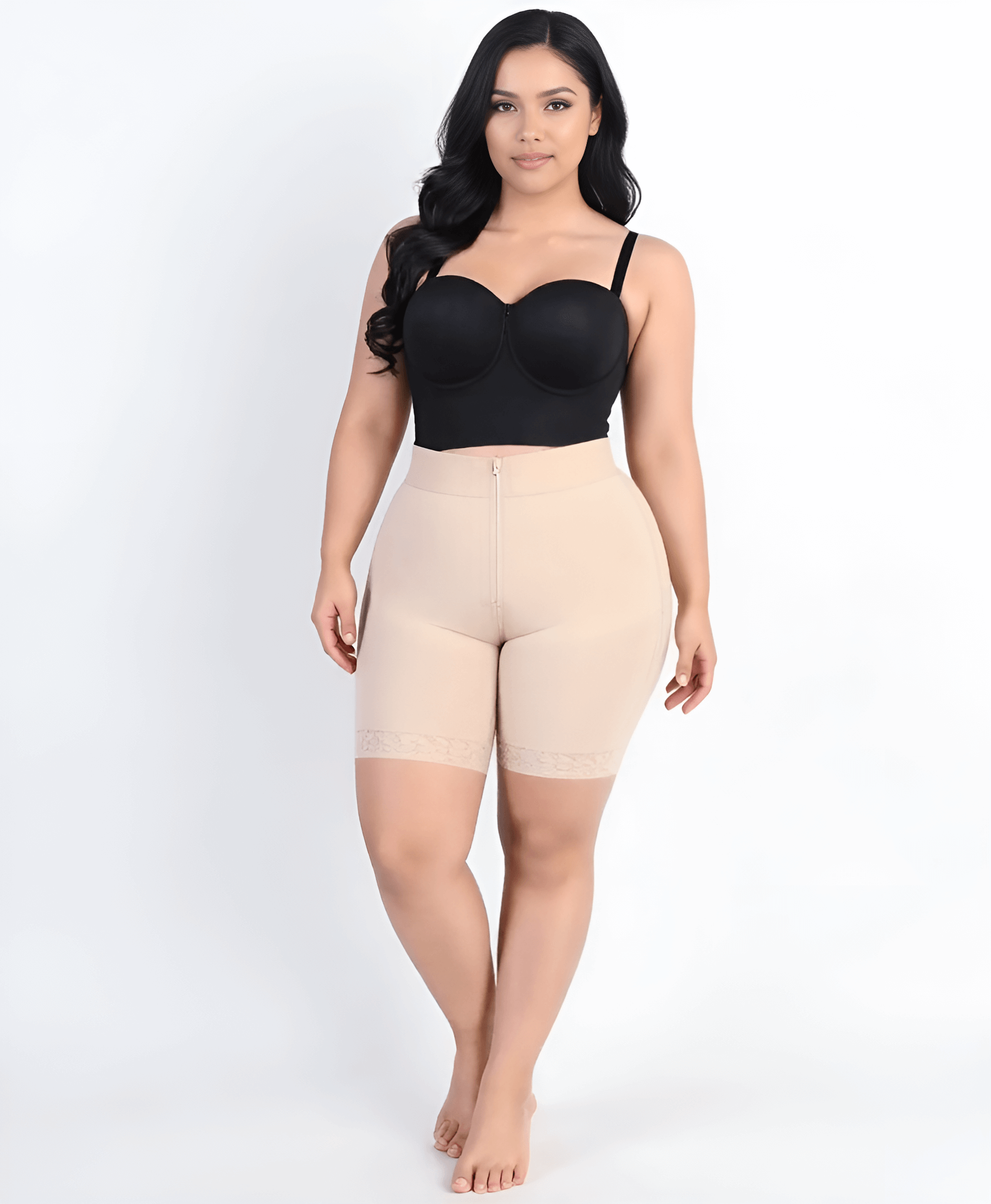 High waist Shaping short