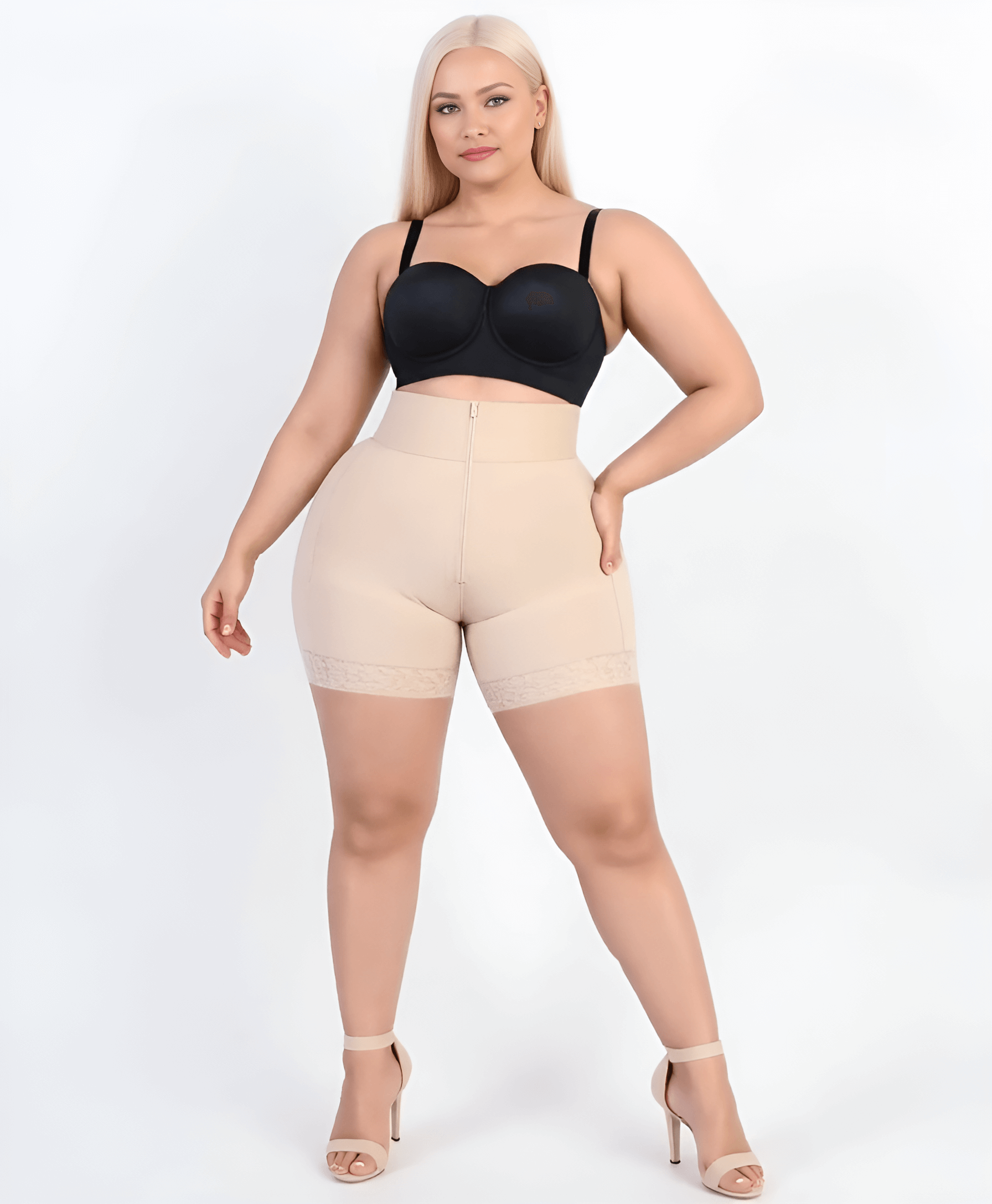 High waist Shaping short